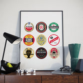 Nottingham Forest Beer Mat Art